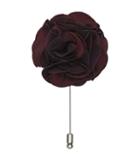 Reiss Piani - Mens Flower Dress Pin In Red, Size One Size