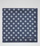 Reiss Mccullers Flower Print Pocket Square