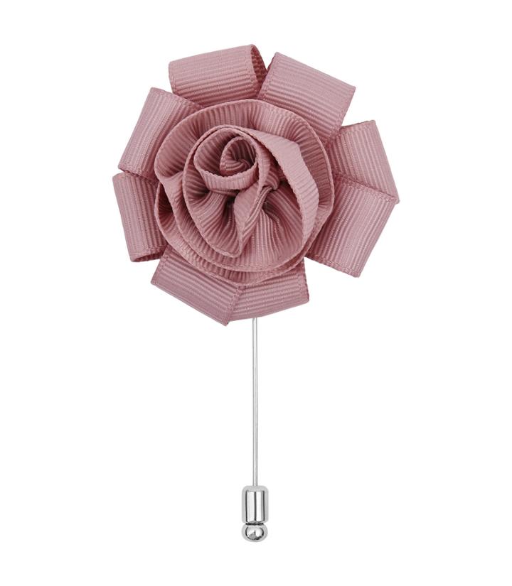 Reiss Fern - Mens Flower Dress Pin In Red, One Size