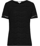 Reiss Rayee - Womens Lace T-shirt In Black, Size Xs