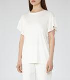 Reiss Mercer - Batwing T-shirt In White, Womens, Size Xs
