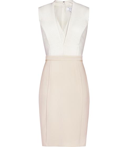 Reiss Lourdes Block-colour Dress