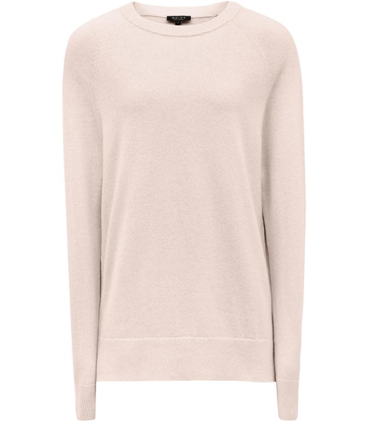 Reiss Brook - Womens Cashmere Jumper In Pink, Size Xs