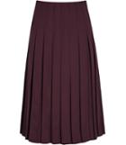 Reiss Selina - Womens Pleated Midi Skirt In Red, Size 4