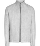 Reiss Motive - Mens Linen Textured Jacket In Grey, Size Xs