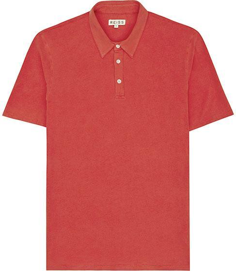 Reiss Stealth Jersey Polo Shirt
