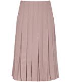 Reiss Selina - Womens Pleated Midi Skirt In Pink, Size 4