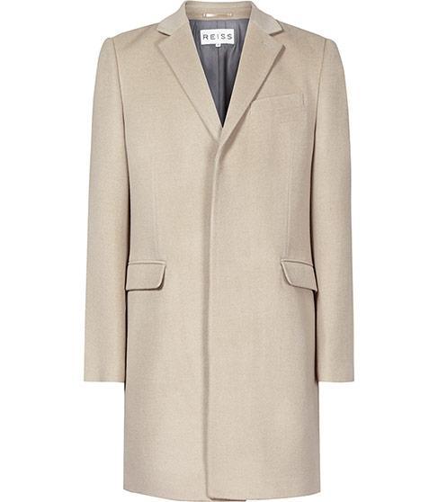 Reiss Vassal Single Breasted Wool Coat