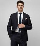 Reiss Harry B - Modern-fit Wool Blazer In Blue, Mens, Size 34