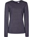 Reiss Milly Button-back Jersey Top