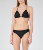 Reiss Skye T - Womens Triangle Bikini Top In Black, Size Xs