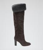 Reiss Una Suede Boots