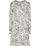 Reiss Finlay Printed Frill-hem Dress