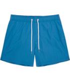 Reiss Sonny - Mens Drawstring Swim Shorts In Blue, Size S