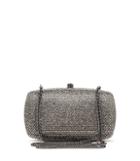Reiss Ancona - Womens Fully-embellished Clutch In Black