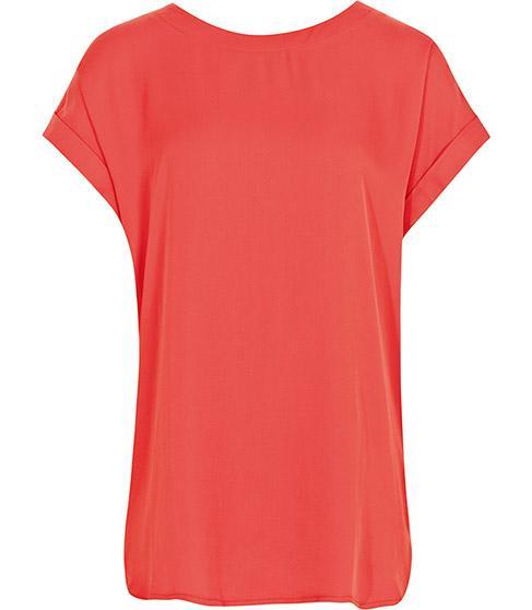 Reiss Elsie Fluid Scoop Neck Top