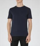 Reiss Bless - Mens Crew Neck T-shirt In Blue, Size S