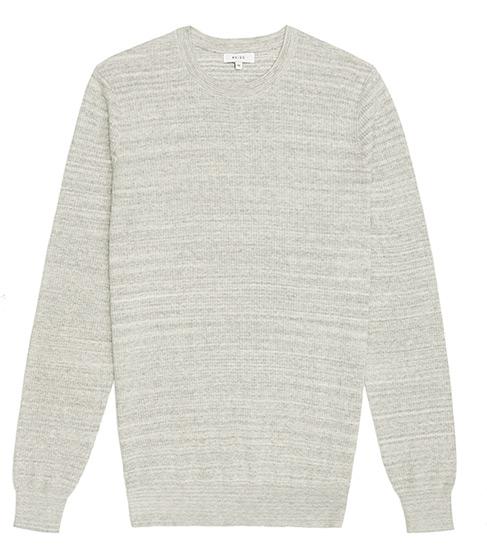 Reiss Corbit Fine Ribbed Jumper