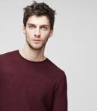 Reiss Prince - Ribbed Crew-neck Jumper In Purple, Mens, Size Xs