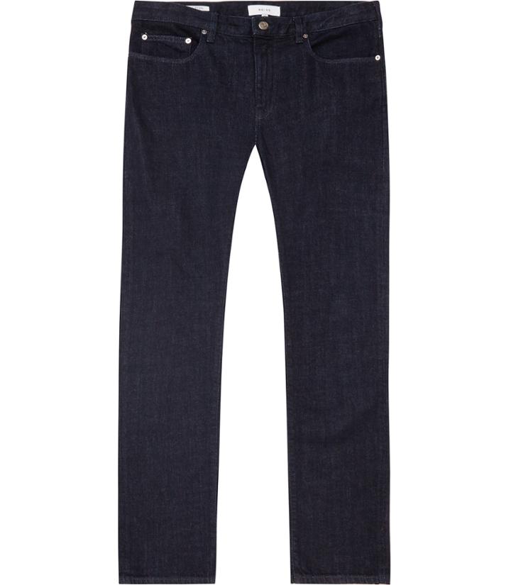 Reiss Springstein - Mens Straight Leg Jeans In Blue, Size 28