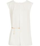 Reiss Jenna Belted Wrap-front Top