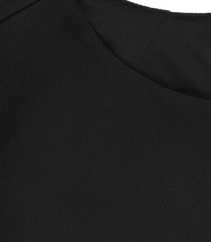 Reiss Fava - Womens Shift Dress In Black, Size 12