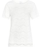 Reiss Rayee - Womens Lace T-shirt In White, Size Xs