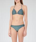Reiss Skye T - Triangle Bikini Top In Blue, Womens, Size Xs