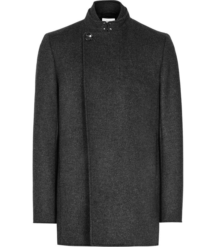 Reiss Inferno - Mens Wool-blend Coat In Grey, Size Xs