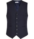 Reiss North W - Mens Wool Waistcoat In Blue, Size 36