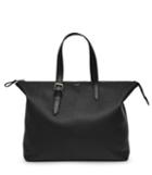 Reiss Newbury - Mens Grained Leather Tote Bag In Black, One Size