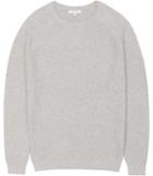 Reiss Jetty - Mens Ribbed Crew-neck Jumper In Grey, Size Xs