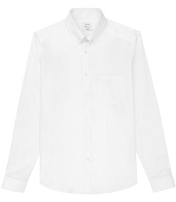 Reiss Jako - Mens Slim-fit Shirt In White, Size Xs
