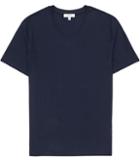 Reiss Dayton - Mens V-neck T-shirt In Blue, Size Xs