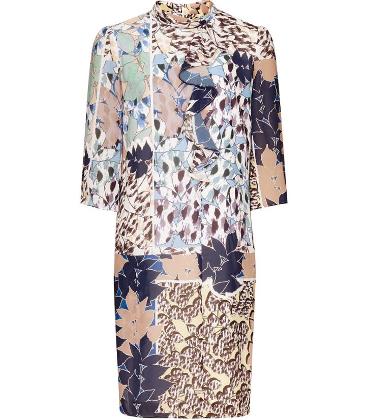 Reiss Jayda - Womens Printed Dress In White, Size 4