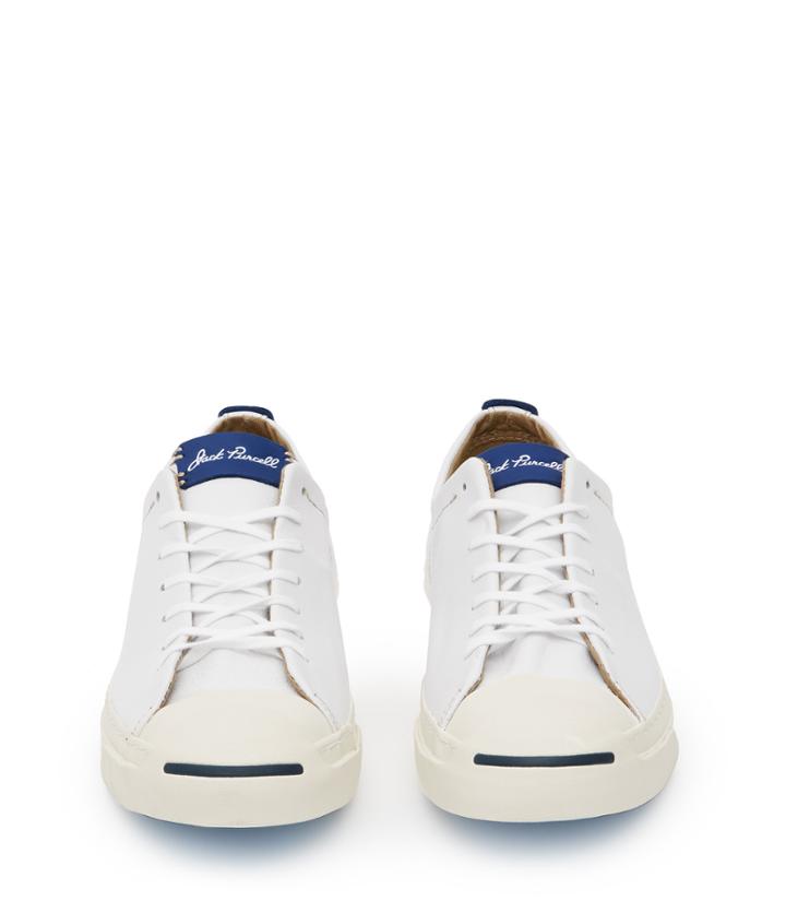 Reiss Jack Purcell Leather - Mens Jack Purcell Sneakers In White, Size 10