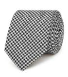 Reiss Leroy Silk Houndstooth Tie