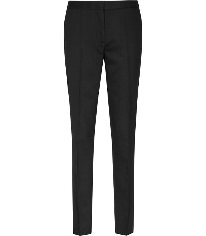 Reiss Dartmouth Trouser - Womens Textured Tailored Trousers In Black, Size 4