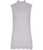 Reiss Anni - Womens Knitted Tank Top In Grey, Size Xs