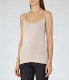 Reiss Camellia - Jersey Cami Top In Pink, Womens, Size Xs