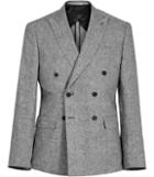 Reiss Luxor B - Mens Double Breasted Blazer In Grey, Size 40