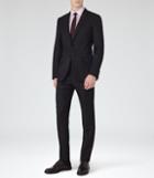 Reiss Charlie - Mens Modern Fit Suit In Blue, Size 46