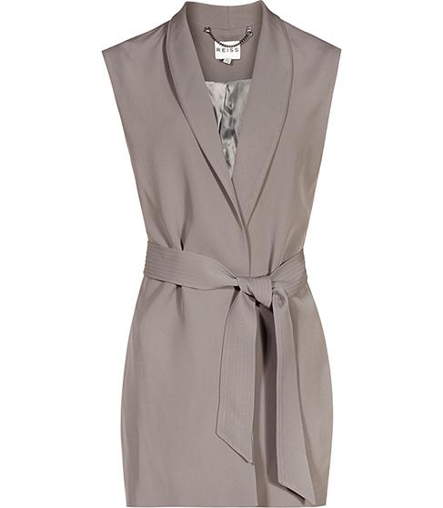 Reiss Karmine Gilet Fluid Sleeveless Jacket