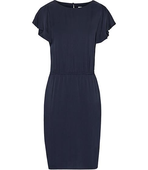 Reiss Garland Waterfall Sleeve Dress