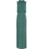 Reiss Ora - Womens High-neck Maxi Dress In Green, Size 4