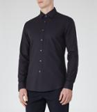 Reiss Ridley - Mens Slim-fit Shirt In Blue, Size Xs