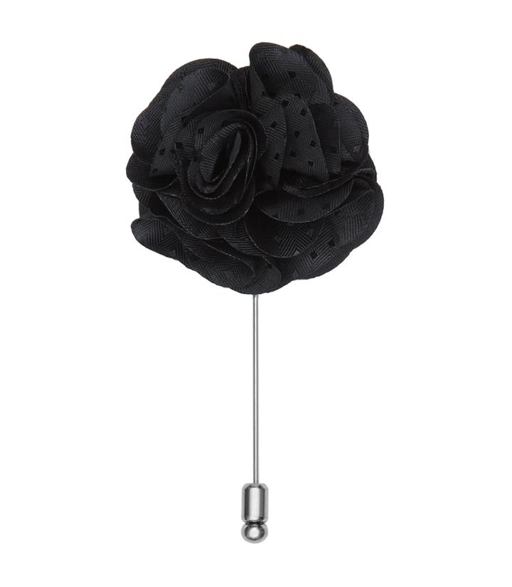 Reiss Piani - Mens Flower Dress Pin In Blue, Size One Size