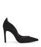 Reiss Ness - Womens Suede Court Shoes In Black, Size 3