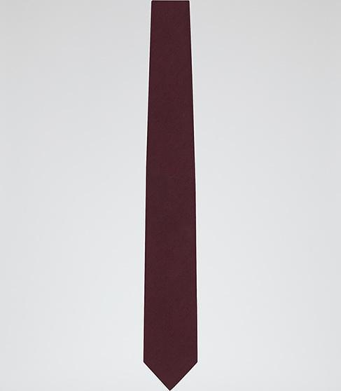 Reiss Contra Classic Wool Tie
