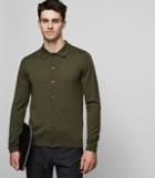 Reiss Eden - Wool Cardigan In Green, Mens, Size Xs